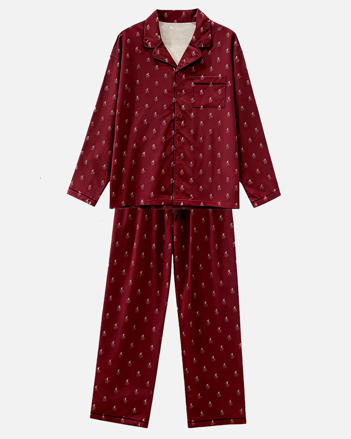 Carl Pajama Set (Red) - Image 3
