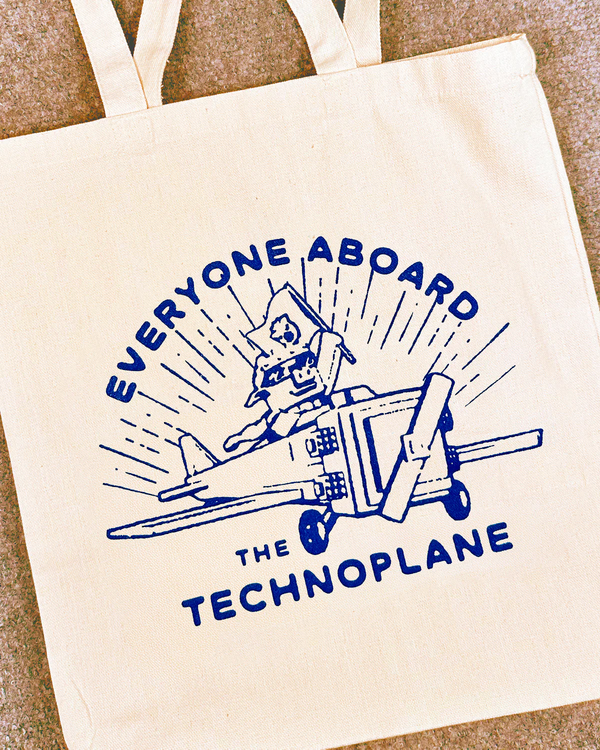 Everyone Aboard Tote (Natural) - Image 2