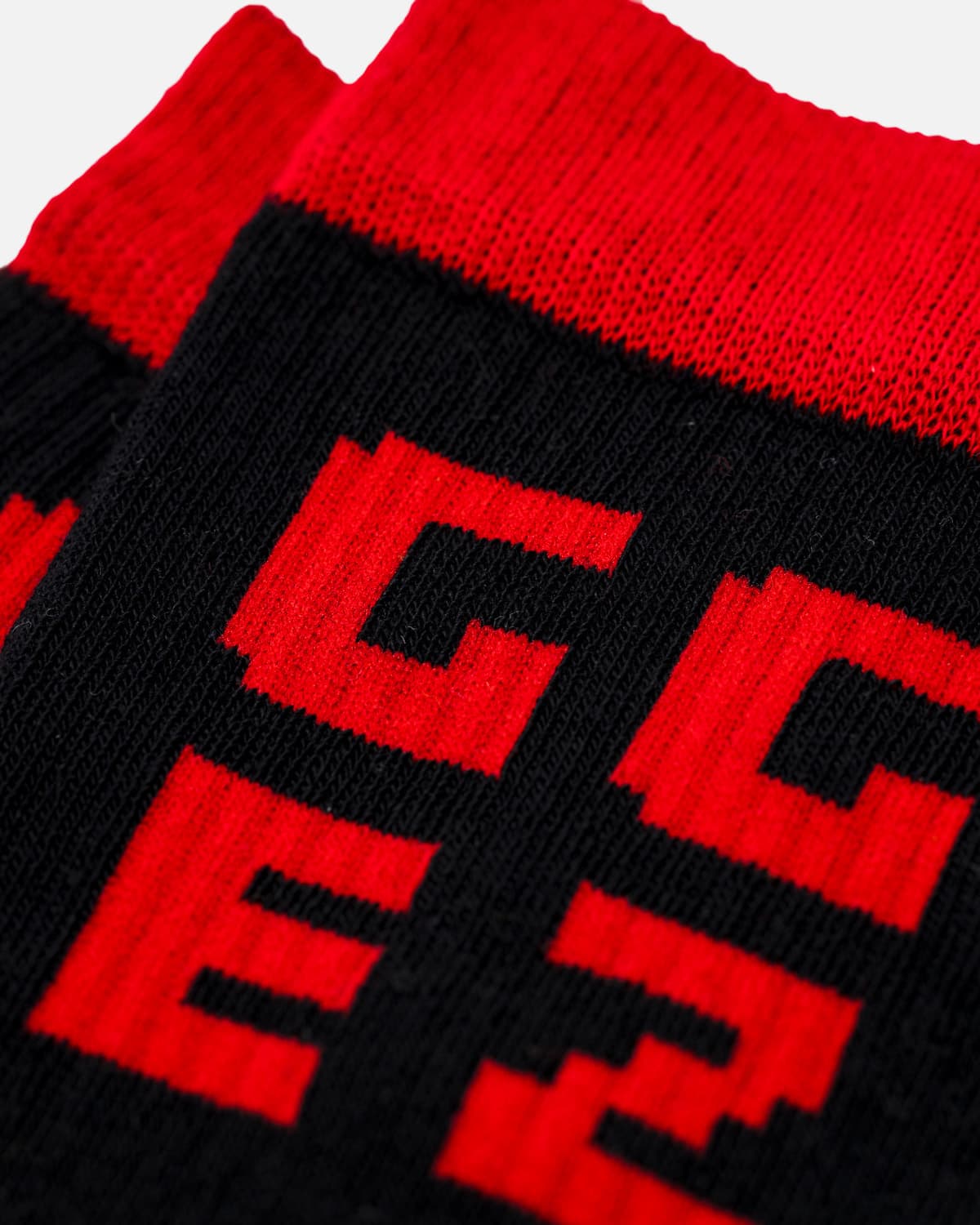 GGEZ Socks (Black/Red) - Image 3