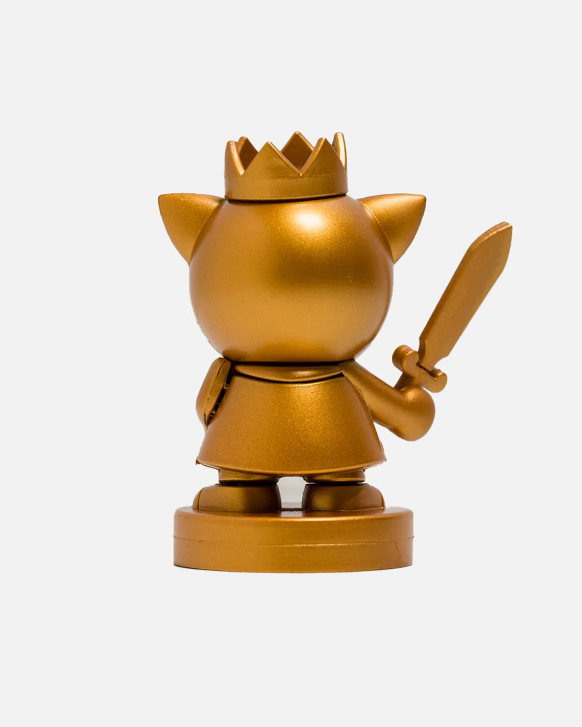 Golden King Metallic Gold Molded Toy - Image 3