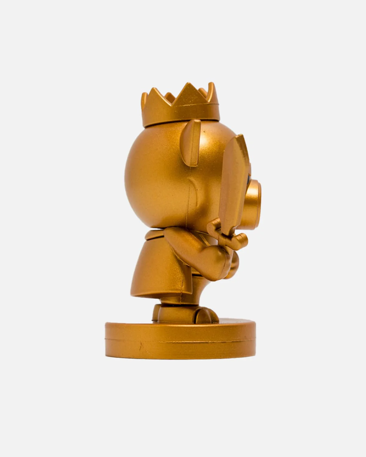 Golden King Metallic Gold Molded Toy - Image 4