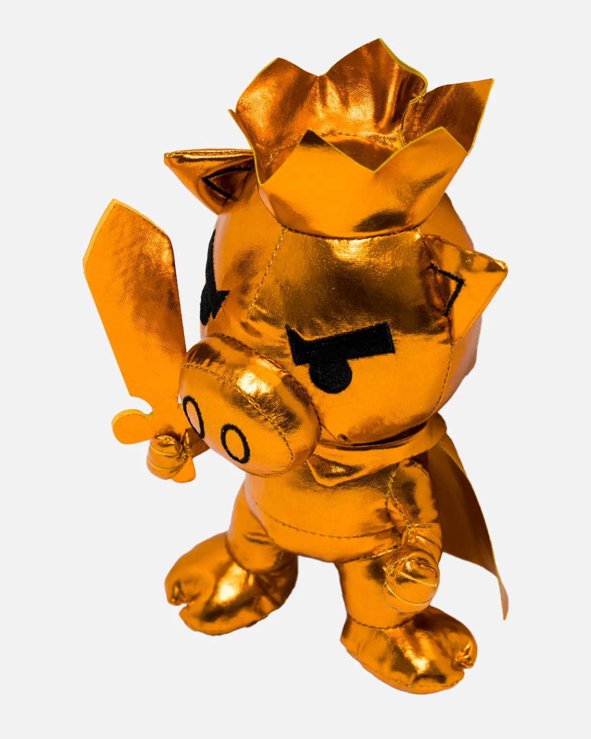 Golden King Metallic Gold Plushie (Limited Edition) - Image 4