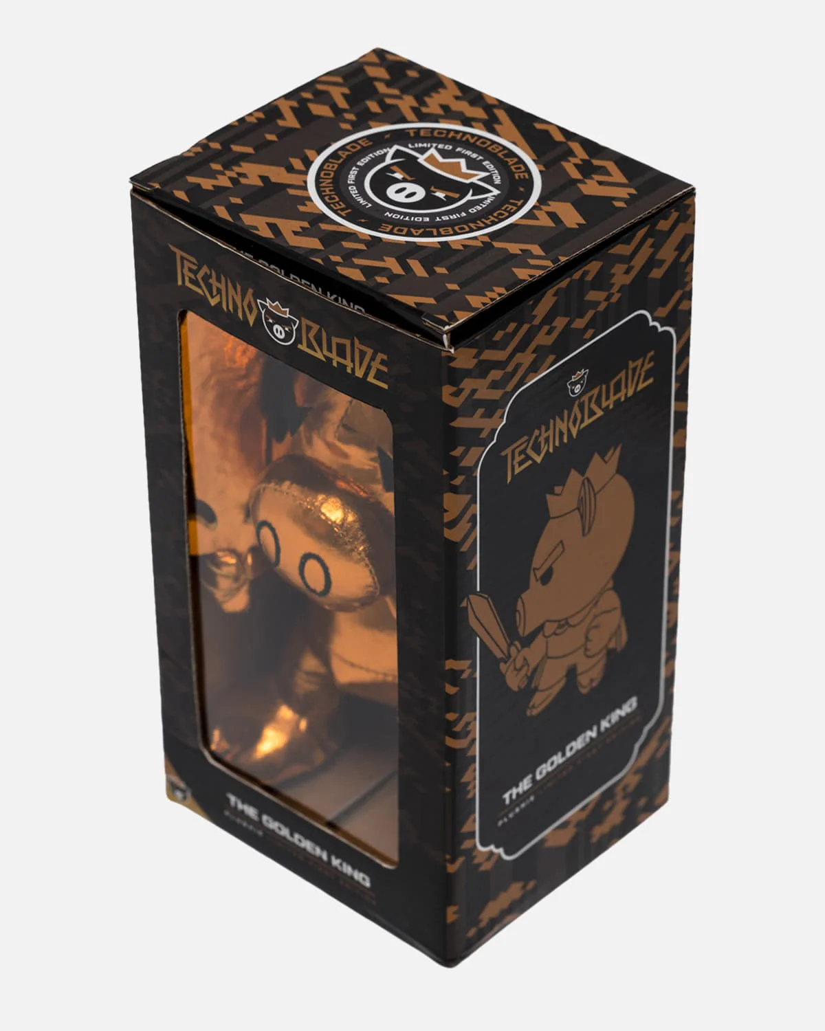 Golden King Metallic Gold Plushie (Limited Edition) - Image 8