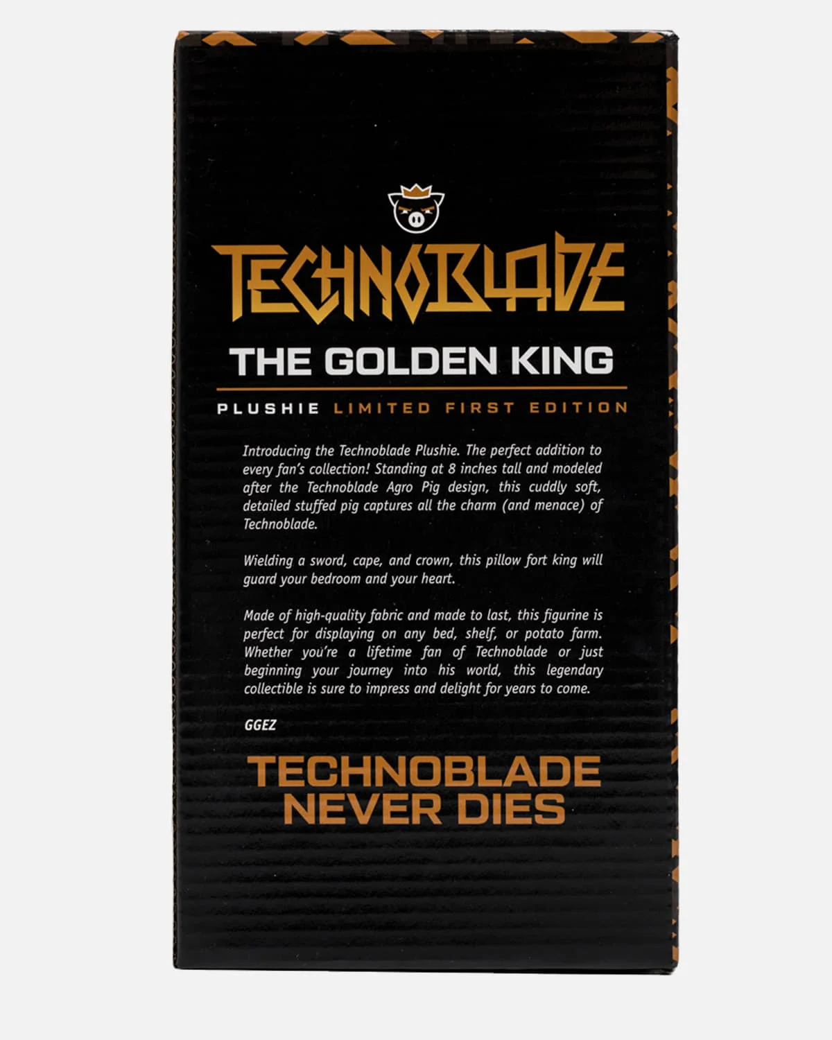 Golden King Metallic Gold Plushie (Limited Edition) - Image 9