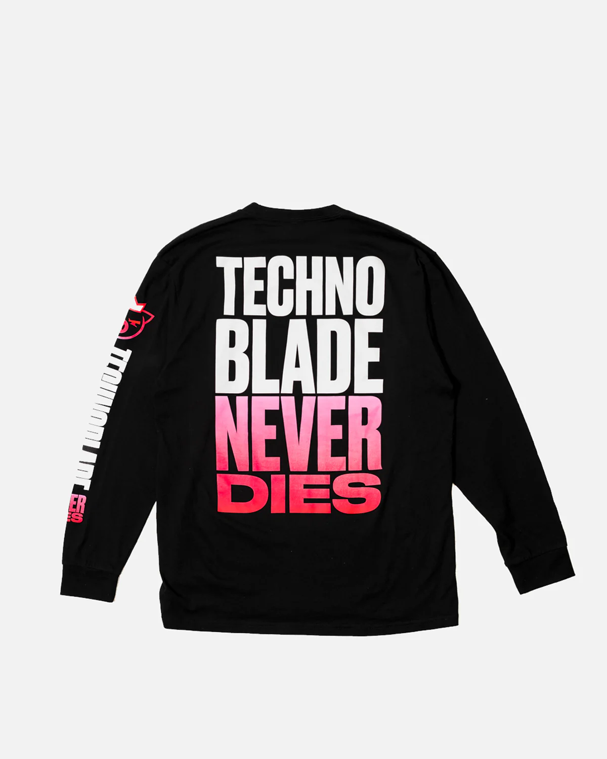Never Dies Long Sleeve Tee (Black) - Image 3