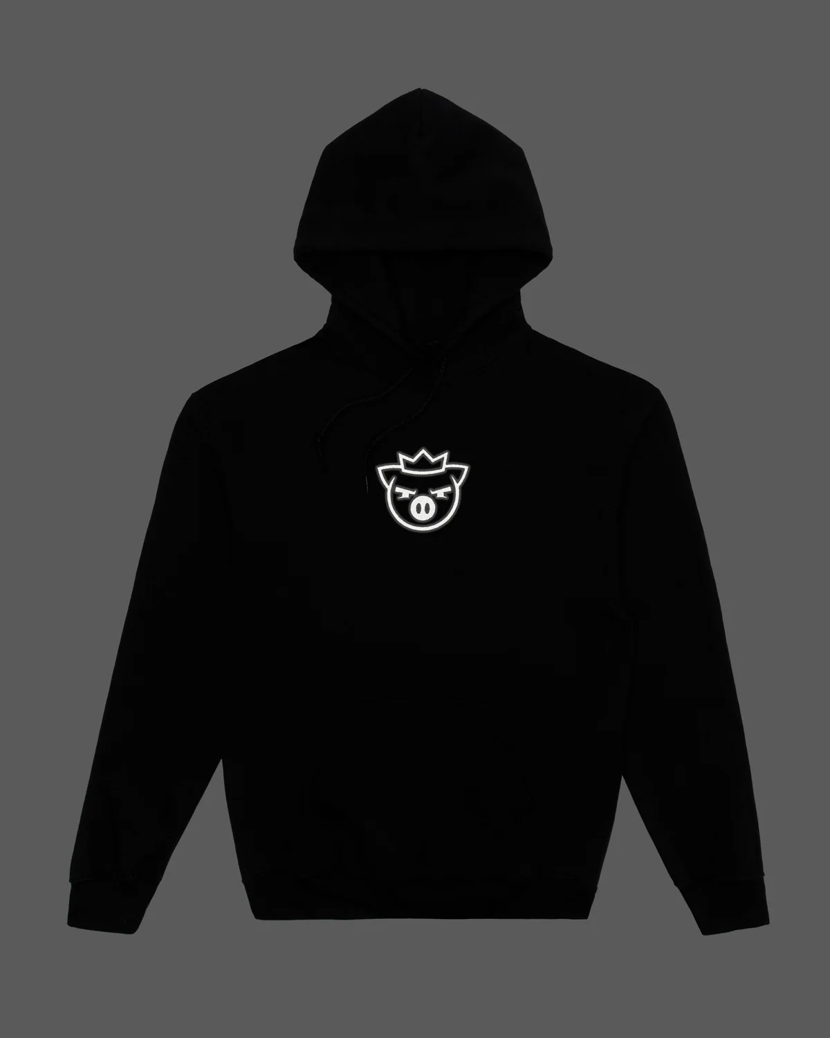 Self Defense Reflective Hoodie (Black) - Image 3