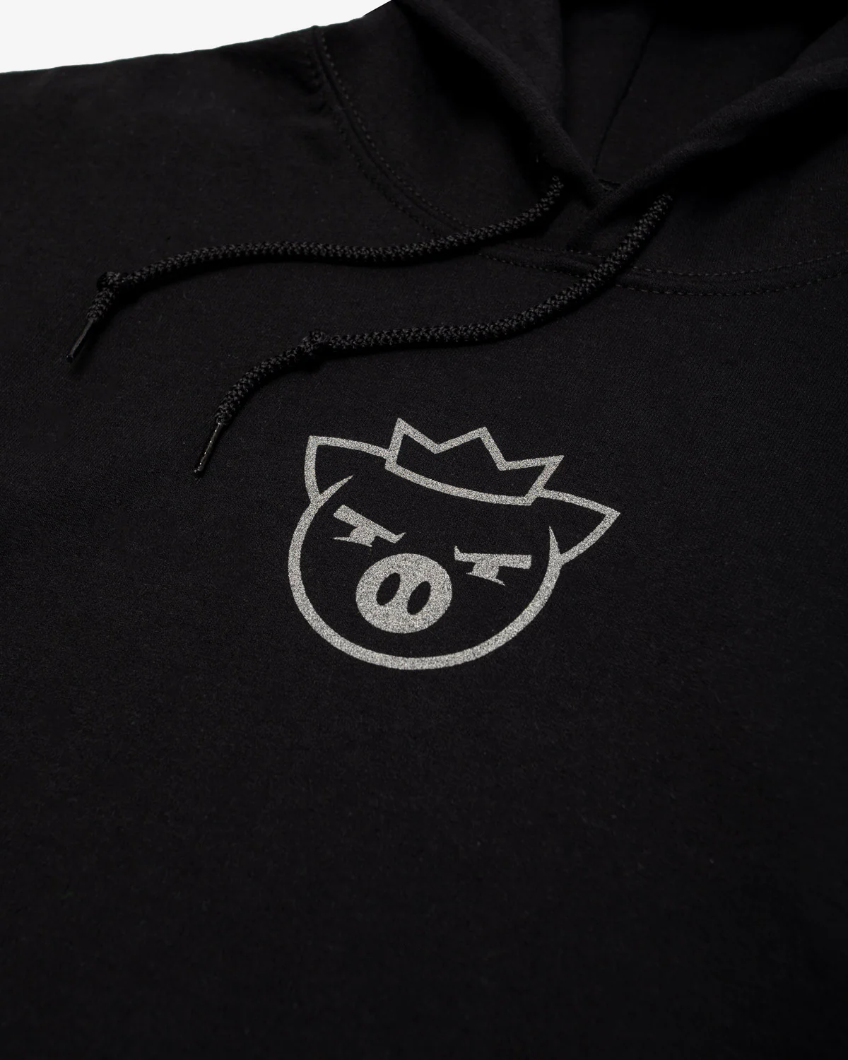 Self Defense Reflective Hoodie (Black) - Image 4
