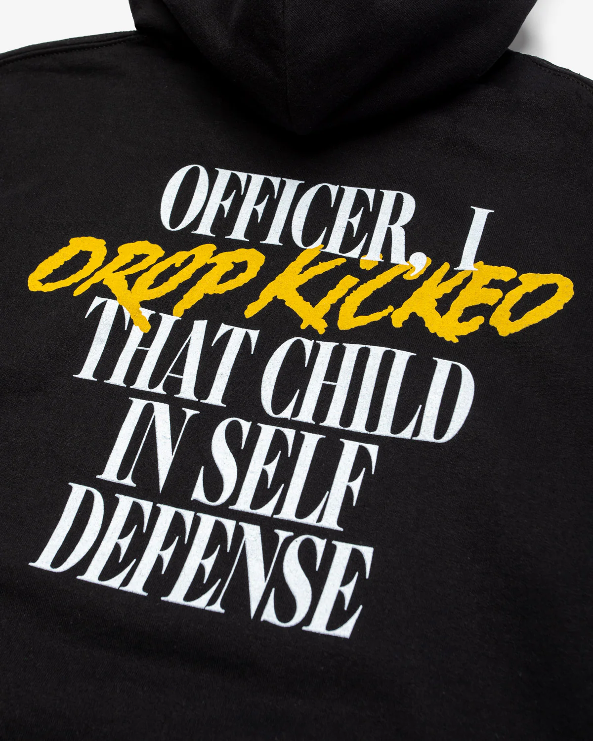 Self Defense Reflective Hoodie (Black) - Image 5