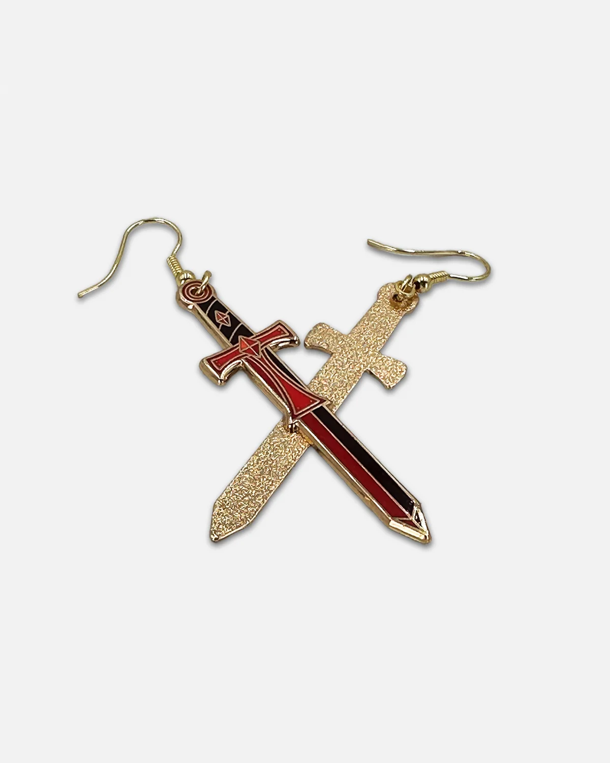 Techno Sword Earrings - Image 5