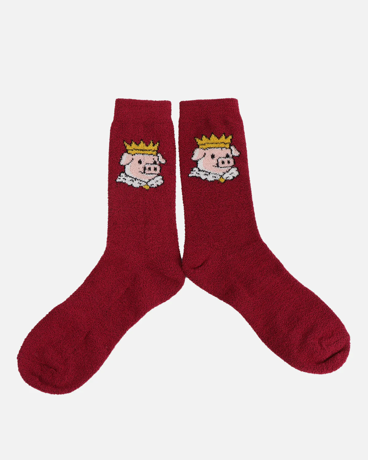 The King Cozy Socks (Red) - Image 5